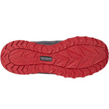 Skechers Men's 200046W Puxal Gray Red Safety Composite Toe Work Shoes ThatShoeStore