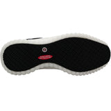 Skechers Men's 200119 Cicades Karvin Black Blue Composite Safety Toe Metal Free Work Shoes ThatShoeStore