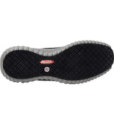 Skechers Men's 200153 Cicades Korbyn Black Gray Safety Toe Metal Free Work Shoes ThatShoeStore