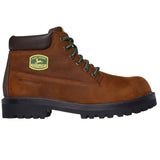 Skechers Men's 256000 John Deere Sergeants Dozer Brown Waterproof Work Boots ThatShoeStore