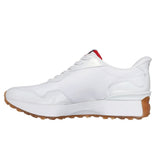 Skechers Women's 177748 Mark Nason Slip-ins Neo Jogger Vexx Doodle White Red Casual Shoes ThatShoeStore