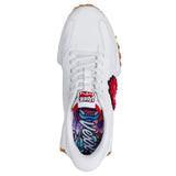 Skechers Women's 177748 Mark Nason Slip-ins Neo Jogger Vexx Doodle White Red Casual Shoes ThatShoeStore