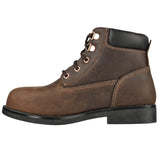 Skechers Women's 108013 Ravlas Dark Brown Work Shoes ThatShoeStore