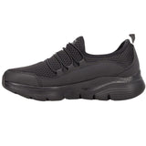 Skechers Women's 108063 Arch Fit SR Jitsy Black Work Shoes ThatShoeStore