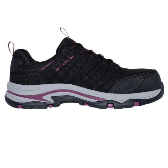 Skechers Women's 108166 Trego-Astallet Black Safety Toe Metal Free Work Shoes