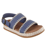 Skechers Women's 114738 BOBS Stormy Kiss Secure Storm Slate Sandals ThatShoeStore