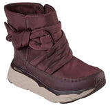 Skechers Women's 144359 Max Cushioning Finesse Burgundy Casual Boots ThatShoeStore