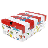 Skechers Women's 155277 Dr Seuss The Grinch Roadies Ugly Sweater Christmas White Black Casual Boots ThatShoeStore