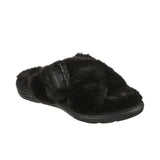 Skechers Women's 175104 Arch Fit Lounge- First Rate Black Slide Sandals ThatShoeStore