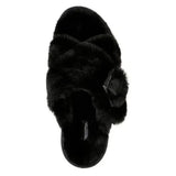 Skechers Women's 175104 Arch Fit Lounge- First Rate Black Slide Sandals ThatShoeStore