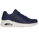 Skechers Women's 177023 Uno-Coruscate Navy Casual Shoes ThatShoeStore
