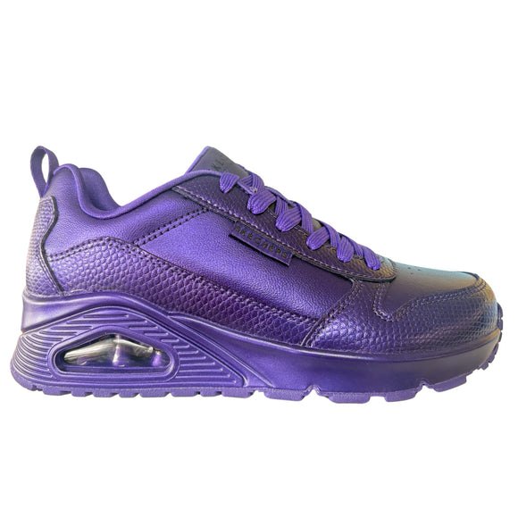 Skechers Women's 177107 Street Uno-Slither And Shine Purple Casual Shoes