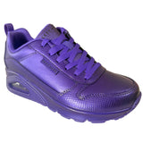 Skechers Women's 177107 Street Uno-Slither And Shine Purple Casual Shoes ThatShoeStore