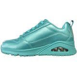 Skechers Women's 177107 Street Uno-Slither And Shine Teal Casual Shoes ThatShoeStore