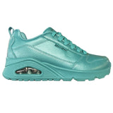 Skechers Women's 177107 Street Uno-Slither And Shine Teal Casual Shoes ThatShoeStore