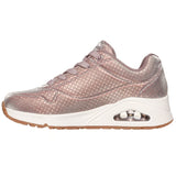 Skechers Women's 177162 Uno Disco Nite Rose Gold Casual Shoes ThatShoeStore