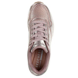 Skechers Women's 177162 Uno Disco Nite Rose Gold Casual Shoes ThatShoeStore