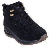 Skechers Women's 177174 Uno Rugged - Glamorous Terrain Black Casual Shoes ThatShoeStore