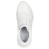 Skechers Women's 177408 Tres-Air Uno-EZ-Glide White Slip-ins Casual Shoes ThatShoeStore