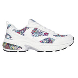 Skechers Women's 177902 Shadow- Vexx Doodles White Multi Casual Shoes ThatShoeStore