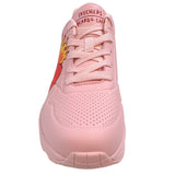 Skechers Women's 177956 Ricardo Cavolo UNO Flaming Heart Pink Multi Casual Shoes ThatShoeStore