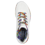 Skechers Women's 177959 Jen Stark Mini Drip White Multi Casual Shoes ThatShoeStore