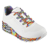 Skechers Women's 177959 Jen Stark Mini Drip White Multi Casual Shoes ThatShoeStore