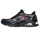 Skechers Women's 177931 Jen Stark: Tres-Air Uno-Iris Drip Black Slip-Ins Casual Shoes ThatShoeStore