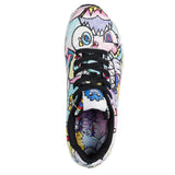 Skechers Women's 177973 Vexx Uno Doddle White Multi Casual Shoes ThatShoeStore