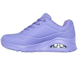 Skechers Women's 73690 Uno Stand On Air Lilac Casual Shoes (WIDE) ThatShoeStore