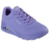Skechers Women's 73690 Uno Stand On Air Lilac Casual Shoes (WIDE) ThatShoeStore