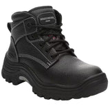 Skechers Women's 77241 Burgin Krabok Black Steel Toe Work Boots ThatShoeStore