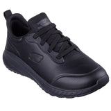 Skechers Women's 108181 Squad Chaos Rodey Black Work Shoes (WIDE) ThatShoeStore