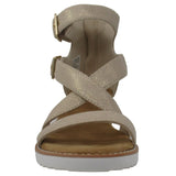 Skechers Women's 114126 BOBS  Desert Kiss Golden Dahlia Champagne Gladiator Sandals ThatShoeStore
