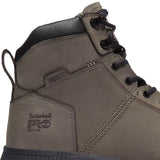 Timberland PRO Men's TB0A647QEJO1 6IN Montauk Medium Grey Leather Soft Toe Waterproof Work Boots ThatShoeStore