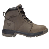 Timberland PRO Men's TB0A647QEJO1 6IN Montauk Medium Grey Leather Soft Toe Waterproof Work Boots ThatShoeStore