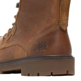 Timberland PRO Men’s TB0A6797EM41 8IN Whitman Medium Brown Full-Grain Waterproof Safety Toe Metal Free Work Boots ThatShoeStore