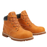 Timberland PRO Men’s TB1A1Q8K2311 6IN Gritstone Wheat Leather Steel Toe Work Boots ThatShoeStore