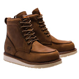 Timberland PRO Men’s TB1A5SXH214 6IN Wedge Brown Soft Toe Work Boots ThatShoeStore