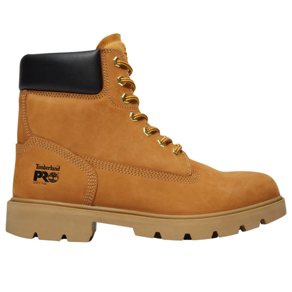 Timberland PRO Men's TB1A223J 6IN Sawhorse Wheat Soft Toe Work Boots