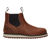 Timberland PRO Men’s TB0A66BUEM41 Irvine Chelsea Medium Brown Full Grain Soft Toe Work Boots ThatShoeStore