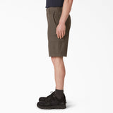 Dickies Mens WR576 Cooling Active Waist Cooling Temp IQ Multi-use Pocket Cargo Work Shorts 11" ThatShoeStore