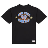 Mitchell and Ness Men's New York Knicks x Wu-Tang Black NY Forever T-Shirt ThatShoeStore