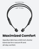 Shokz OPENRUN MINI Open-Ear Bone Conduction Bluetooth Headphones ThatShoeStore