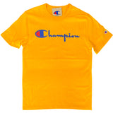 Champion Men's Script Logo Short Sleeve Tee T-Shirt ThatShoeStore