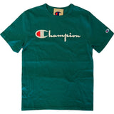 Champion Men's Script Logo Short Sleeve Tee T-Shirt ThatShoeStore