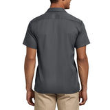 Dickies Men's WS673 Slim Fit Short Sleeve Flex Twill Work Shirts ThatShoeStore