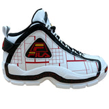 Fila Men's 1BM01753 Grant Hill 2  Grid White/Black Basketball Shoes ThatShoeStore