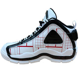 Fila Men's 1BM01753 Grant Hill 2  Grid White/Black Basketball Shoes ThatShoeStore