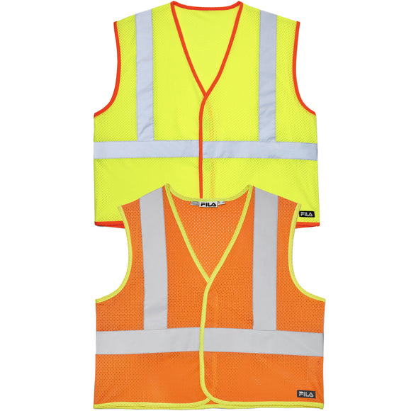 Fila Men's High Visibility Class 2 Work Vest FMV0537